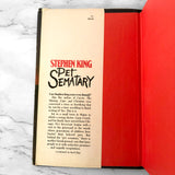 Pet Sematary by Stephen King [FIRST EDITION / FIRST PRINTING]
