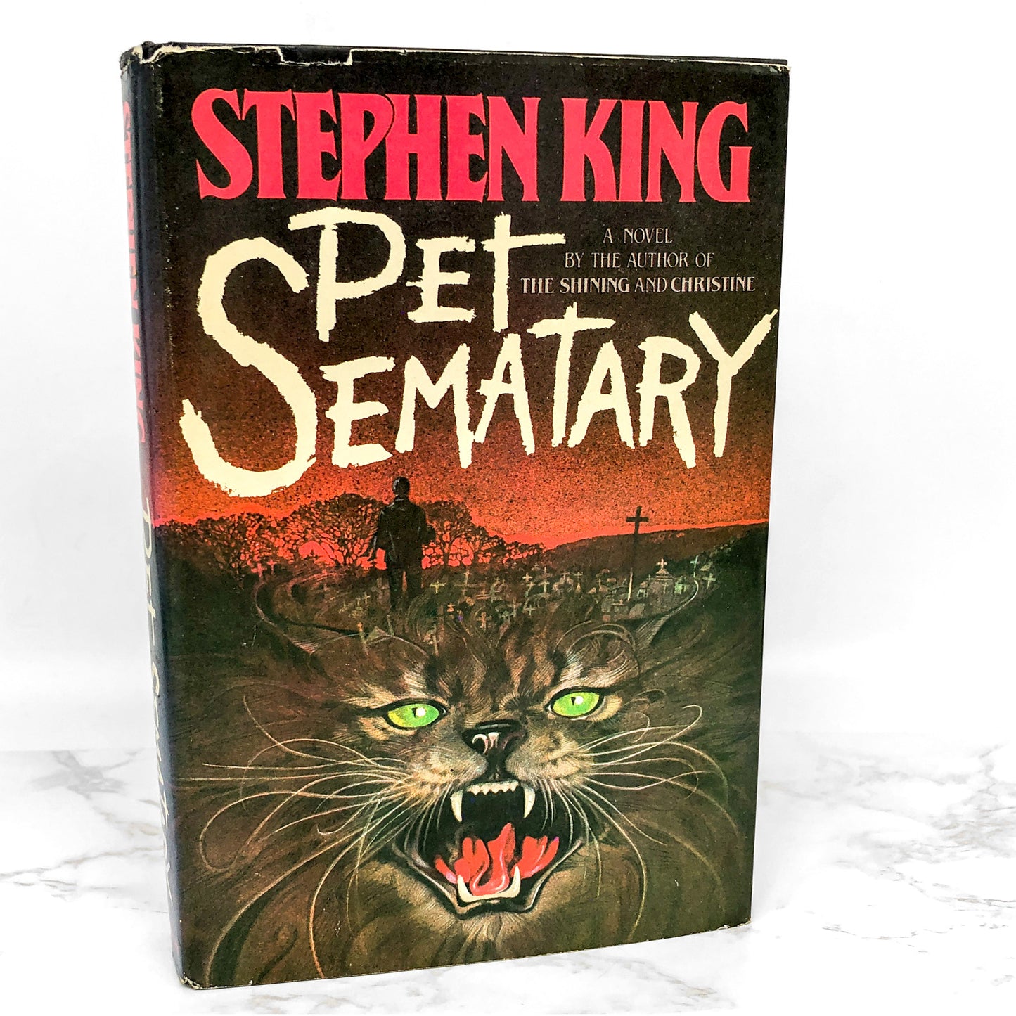 Pet Sematary by Stephen King [1983 HARDCOVER] *See Condition