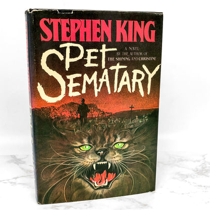 Pet Sematary by Stephen King [1983 HARDCOVER] *See Condition