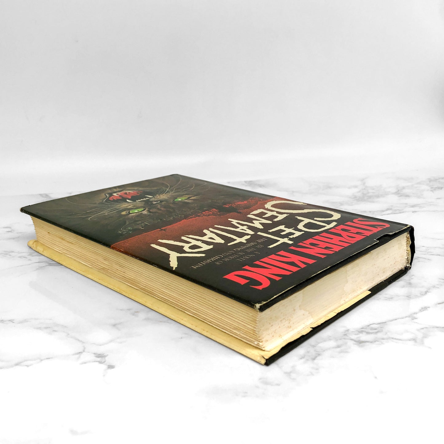 Pet Sematary by Stephen King [1983 HARDCOVER] *See Condition