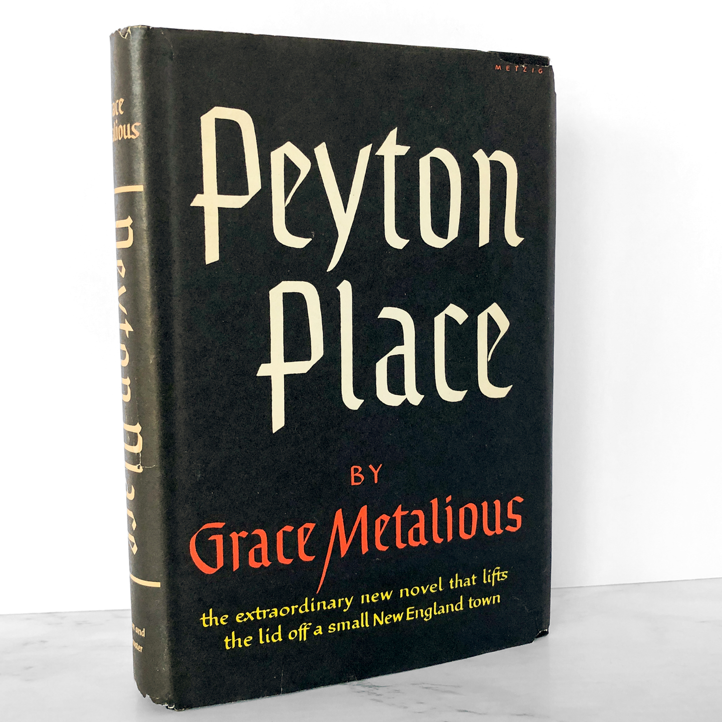 Peyton Place by Grace Metalious [FIRST BOOK CLUB EDITION / 1956]