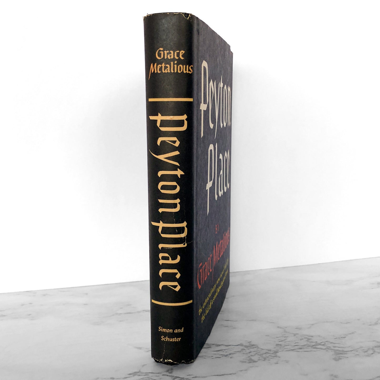 Peyton Place by Grace Metalious [FIRST BOOK CLUB EDITION / 1956]