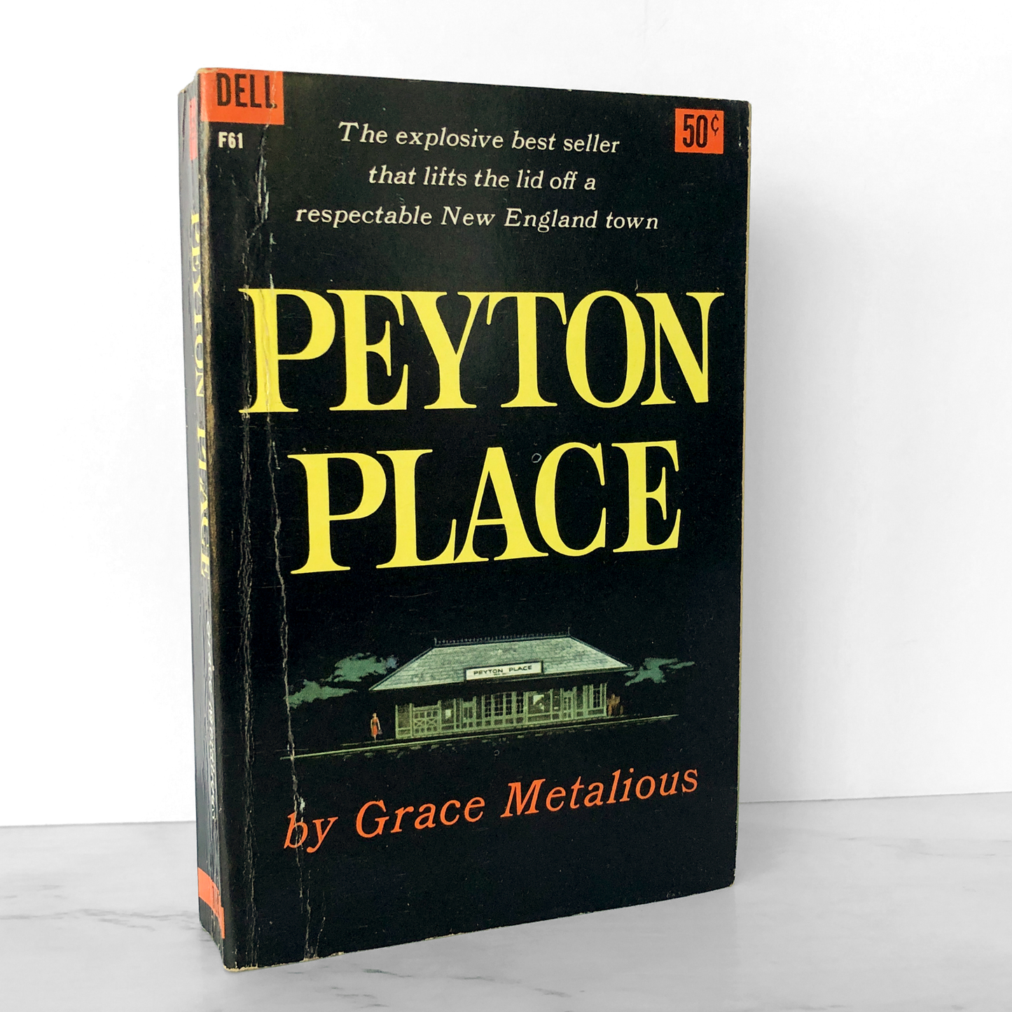 Peyton Place by Grace Metalious [1957 DELL PAPERBACK]