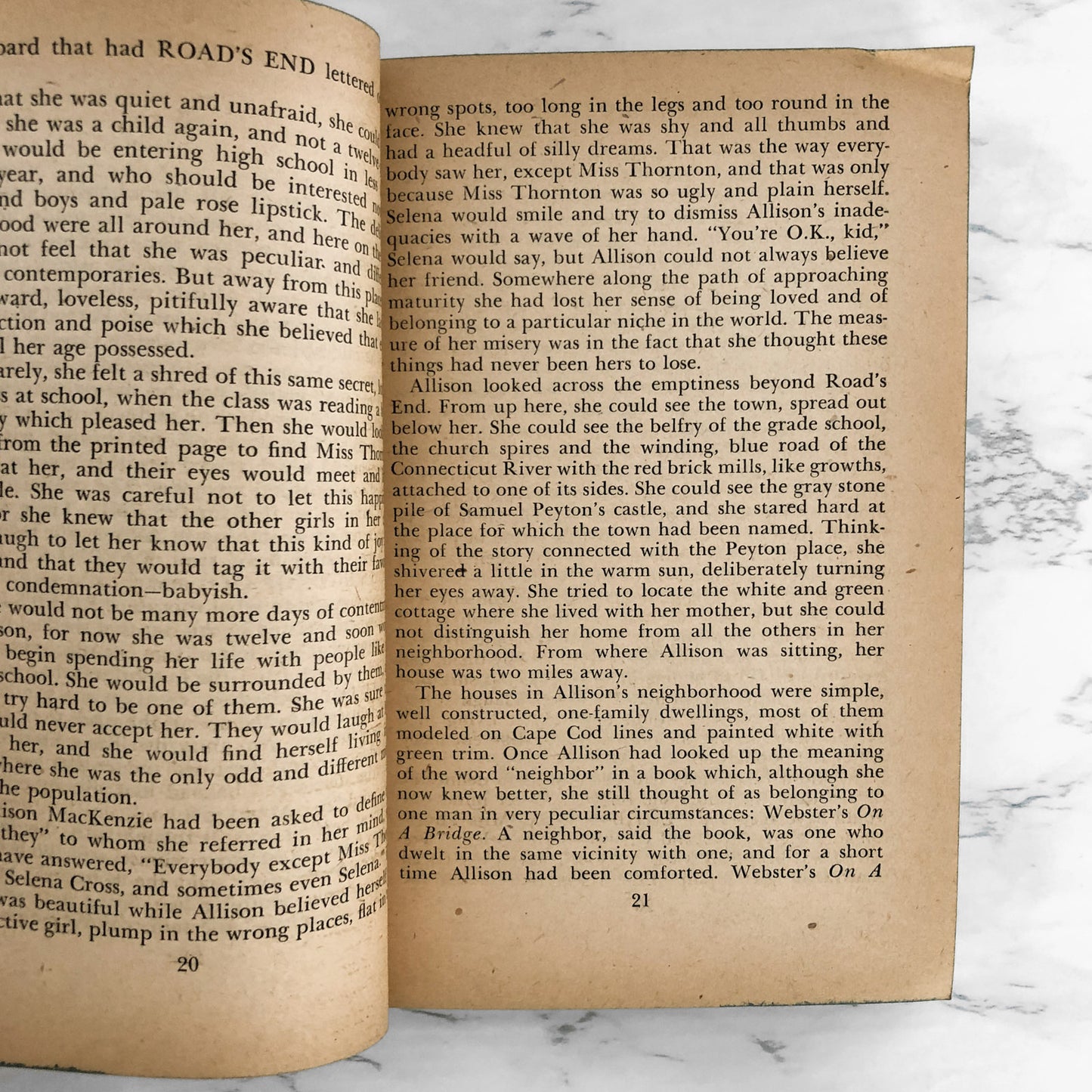 Peyton Place by Grace Metalious [1957 DELL PAPERBACK]