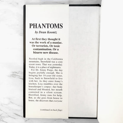 Phantoms by Dean Koontz [RARE BOOK CLUB EDITION] 1983