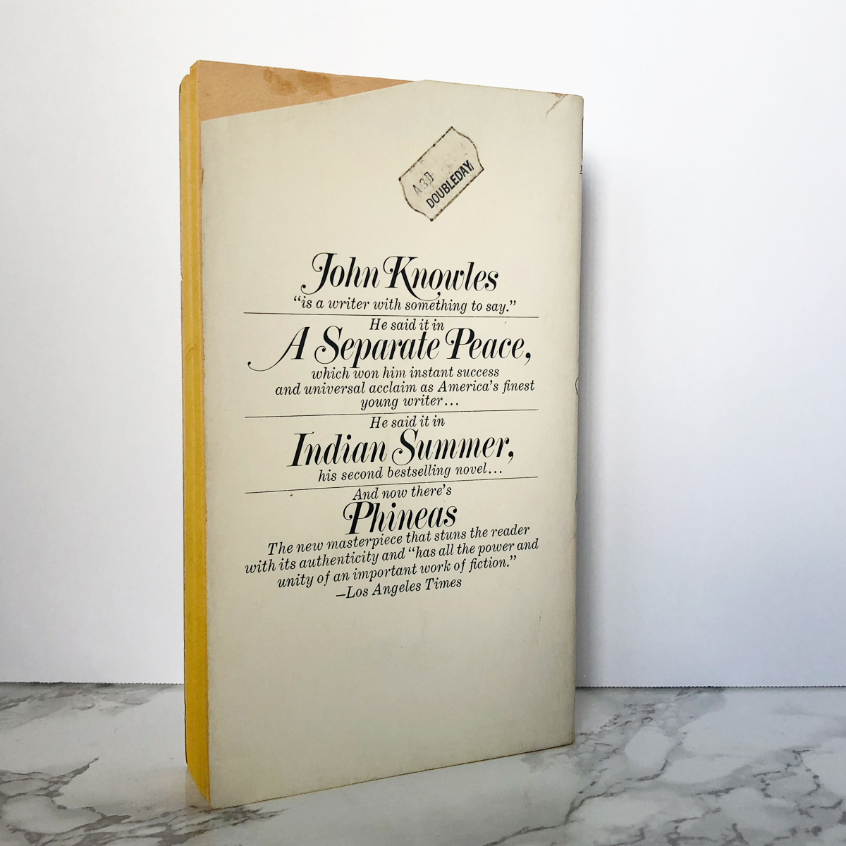 Phineas by John Knowles - Bookshop Apocalypse