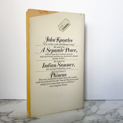 Phineas by John Knowles - Bookshop Apocalypse