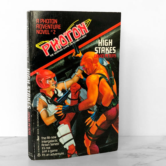 Photon #2 - High Stakes by Peter David [1987 GAME TIE-IN PAPERBACK]