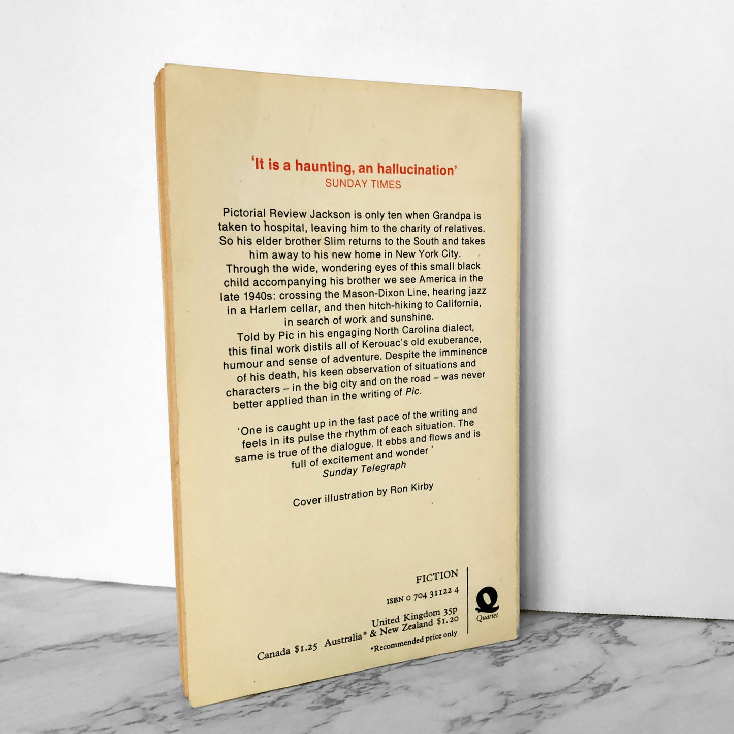 Pic by Jack Kerouac [1974 UK PAPERBACK] - Bookshop Apocalypse