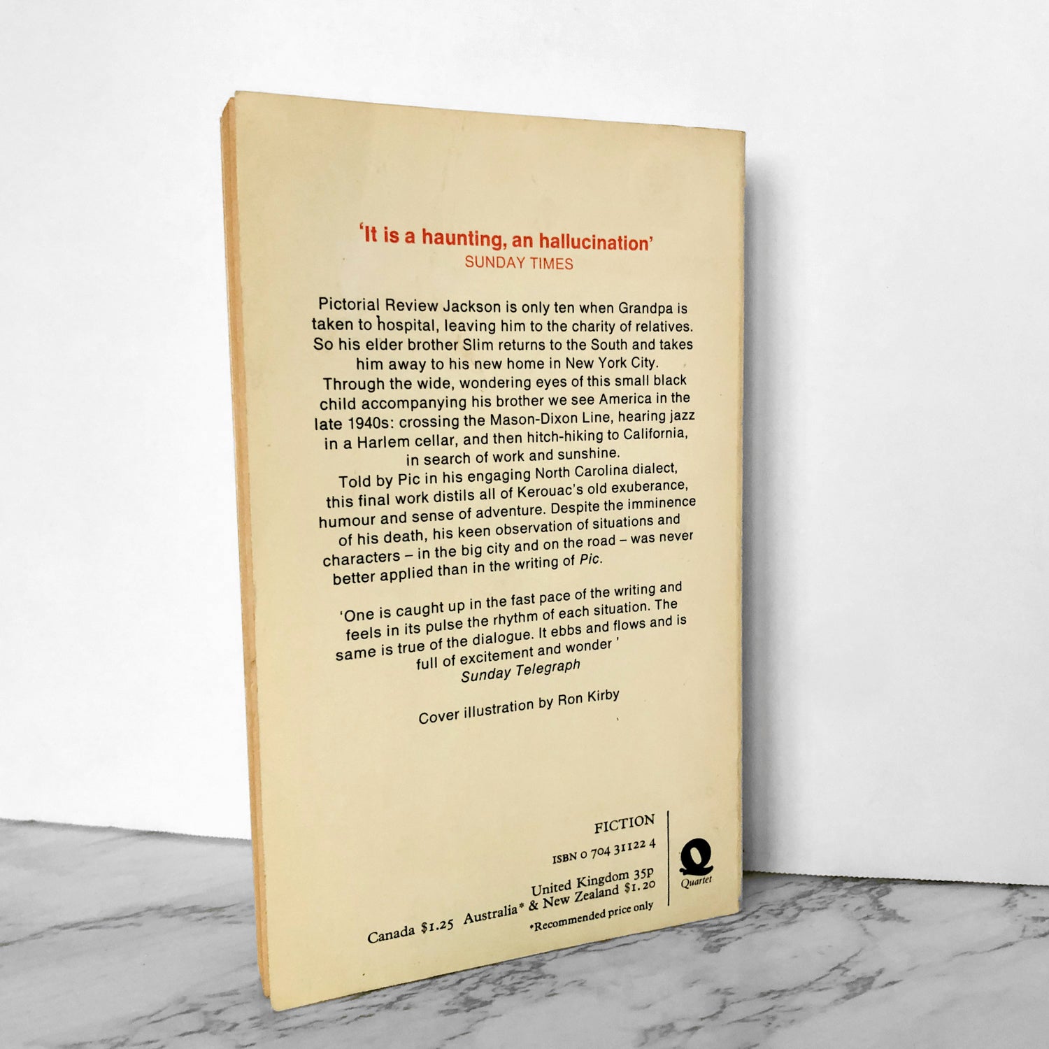 Pic by Jack Kerouac [1974 UK PAPERBACK] - Bookshop Apocalypse