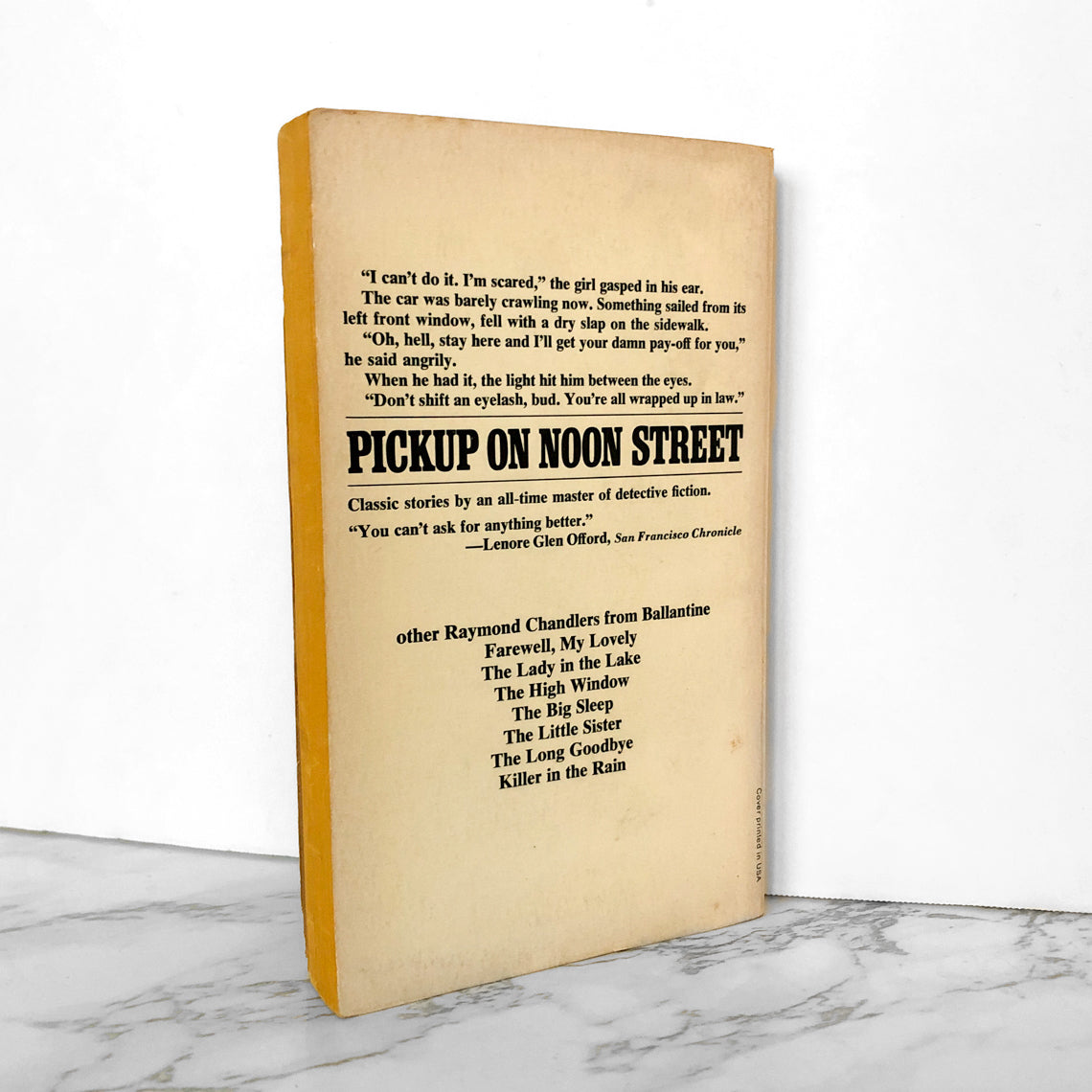 Pickup on Noon Street by Raymond Chandler [1973 PAPERBACK] - Bookshop Apocalypse