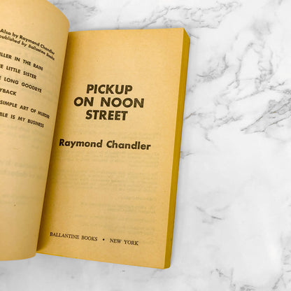 Pickup on Noon Street by Raymond Chandler [1977 PAPERBACK]