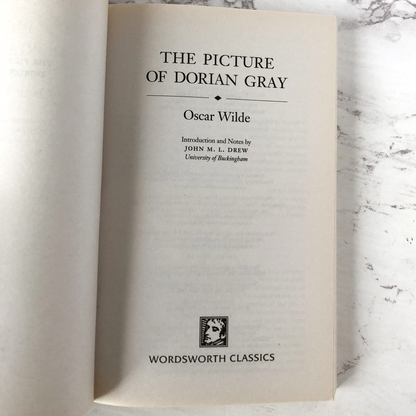 The Picture of Dorian Gray by Oscar Wilde [2001 UK TRADE PAPERBACK] - Bookshop Apocalypse
