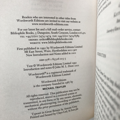 The Picture of Dorian Gray by Oscar Wilde [2001 UK TRADE PAPERBACK] - Bookshop Apocalypse