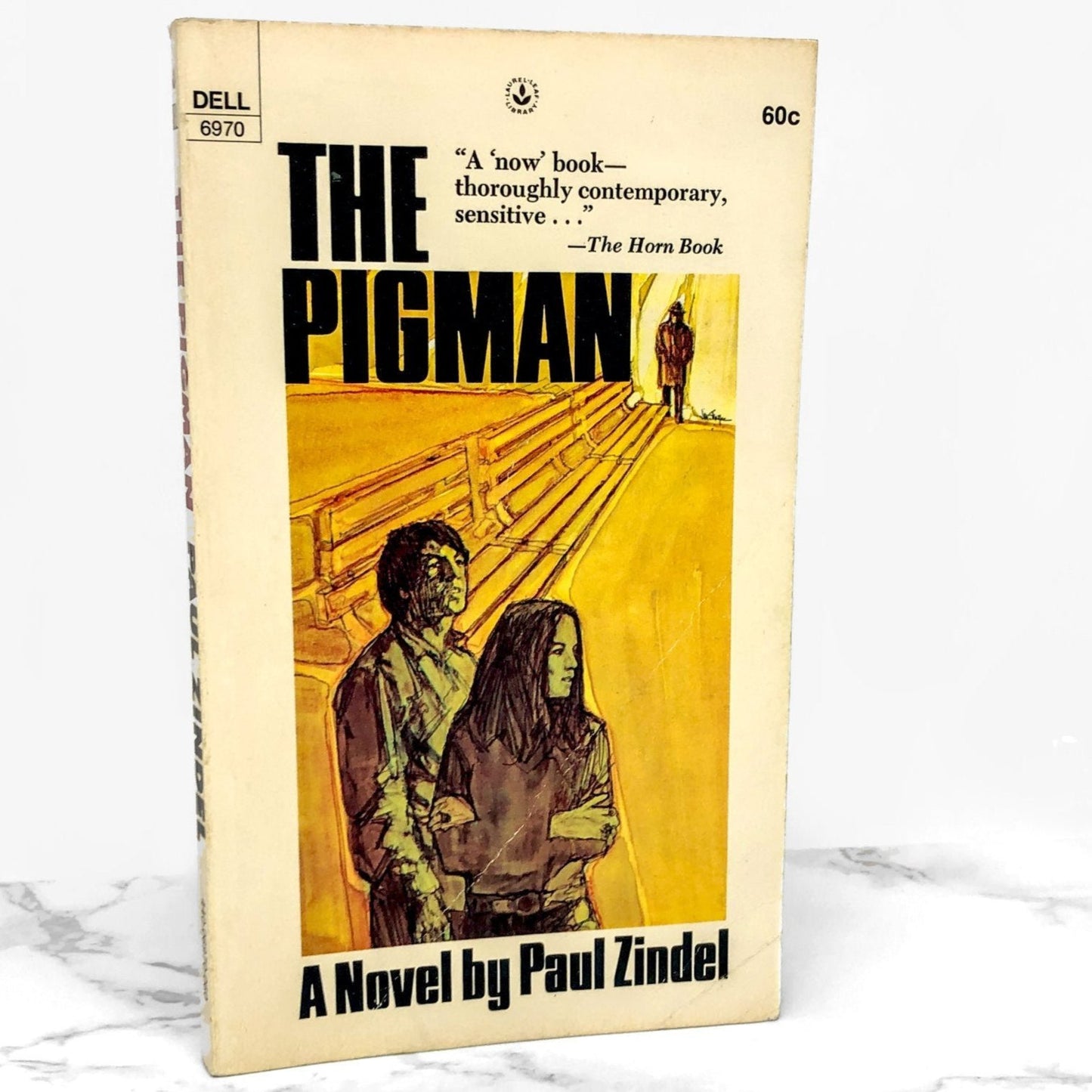 The Pigman by Paul Zindel [FIRST PAPERBACK PRINTING] 1970 • Laurel-Leaf