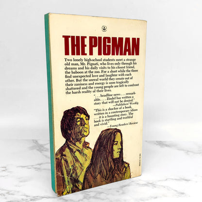 The Pigman by Paul Zindel [FIRST PAPERBACK PRINTING] 1970 • Laurel-Leaf