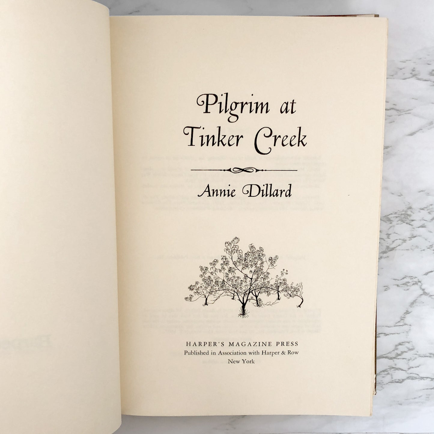 Pilgrim at Tinker Creek by Annie Dillard [FIRST EDITION / 1974]