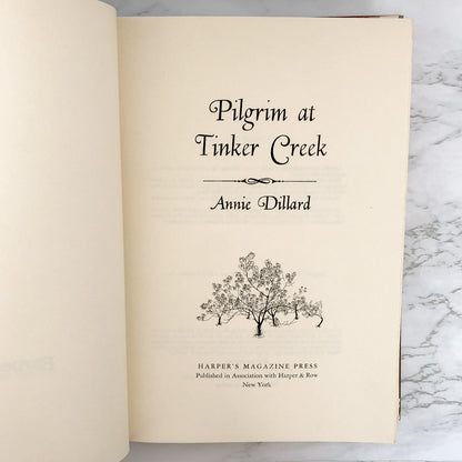 Pilgrim at Tinker Creek by Annie Dillard [FIRST EDITION / 1974]