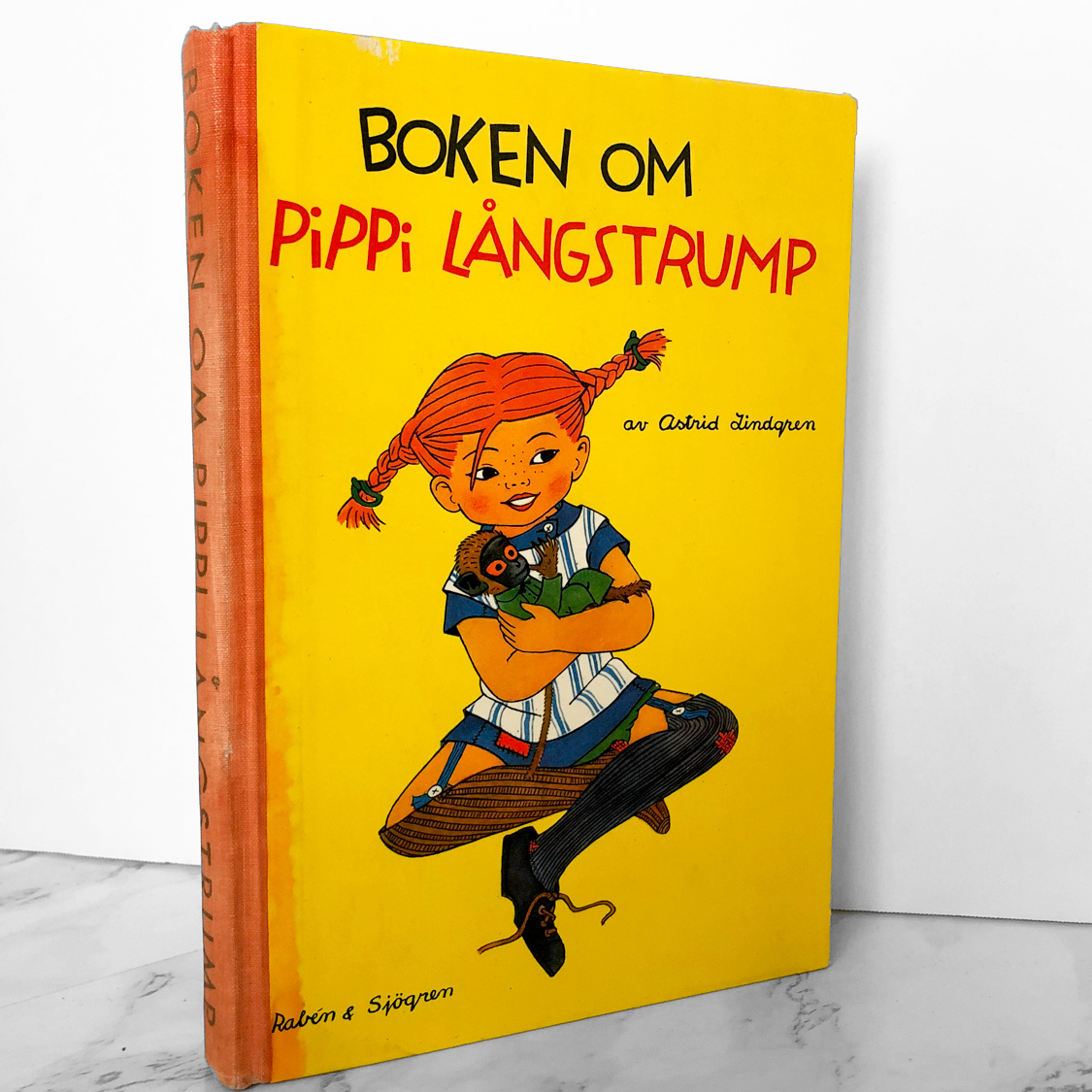 Boken Om Pippi Langstrump by Astrid Lindgren [1952 SWEDISH HARDCOVER] - Bookshop Apocalypse