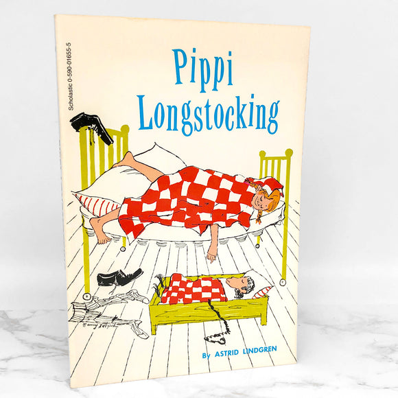 Pippi Longstocking by Astrid Lindgren [1972 TRADE PAPERBACK]