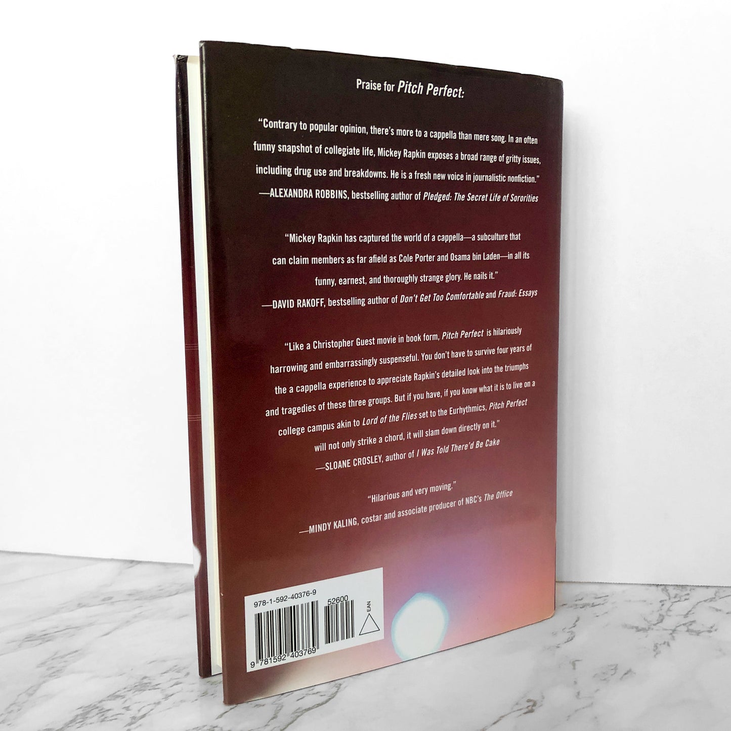 Pitch Perfect: The Quest for Collegiate A Cappella Glory by Mickey Rapkin [FIRST EDITION] - Bookshop Apocalypse