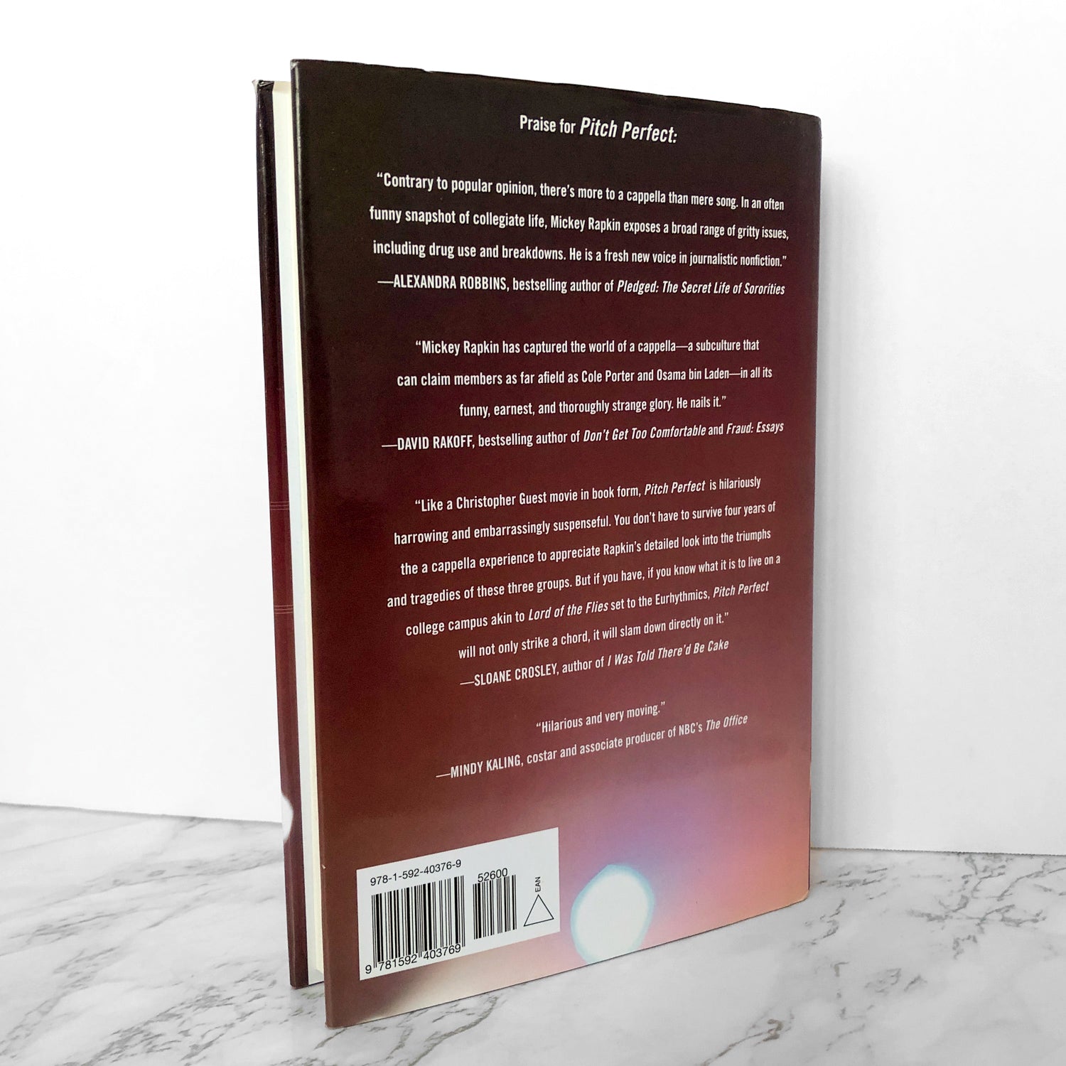 Pitch Perfect: The Quest for Collegiate A Cappella Glory by Mickey Rapkin [FIRST EDITION] - Bookshop Apocalypse