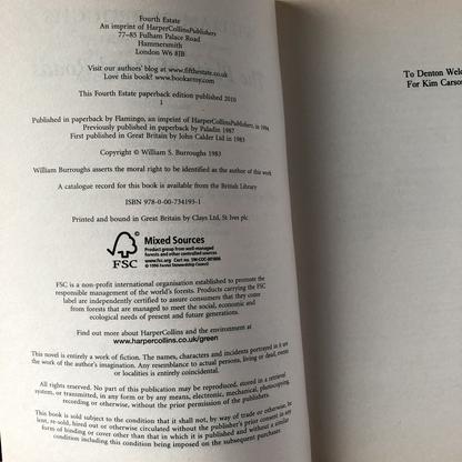 The Place of Dead Roads by William S. Burroughs - Bookshop Apocalypse