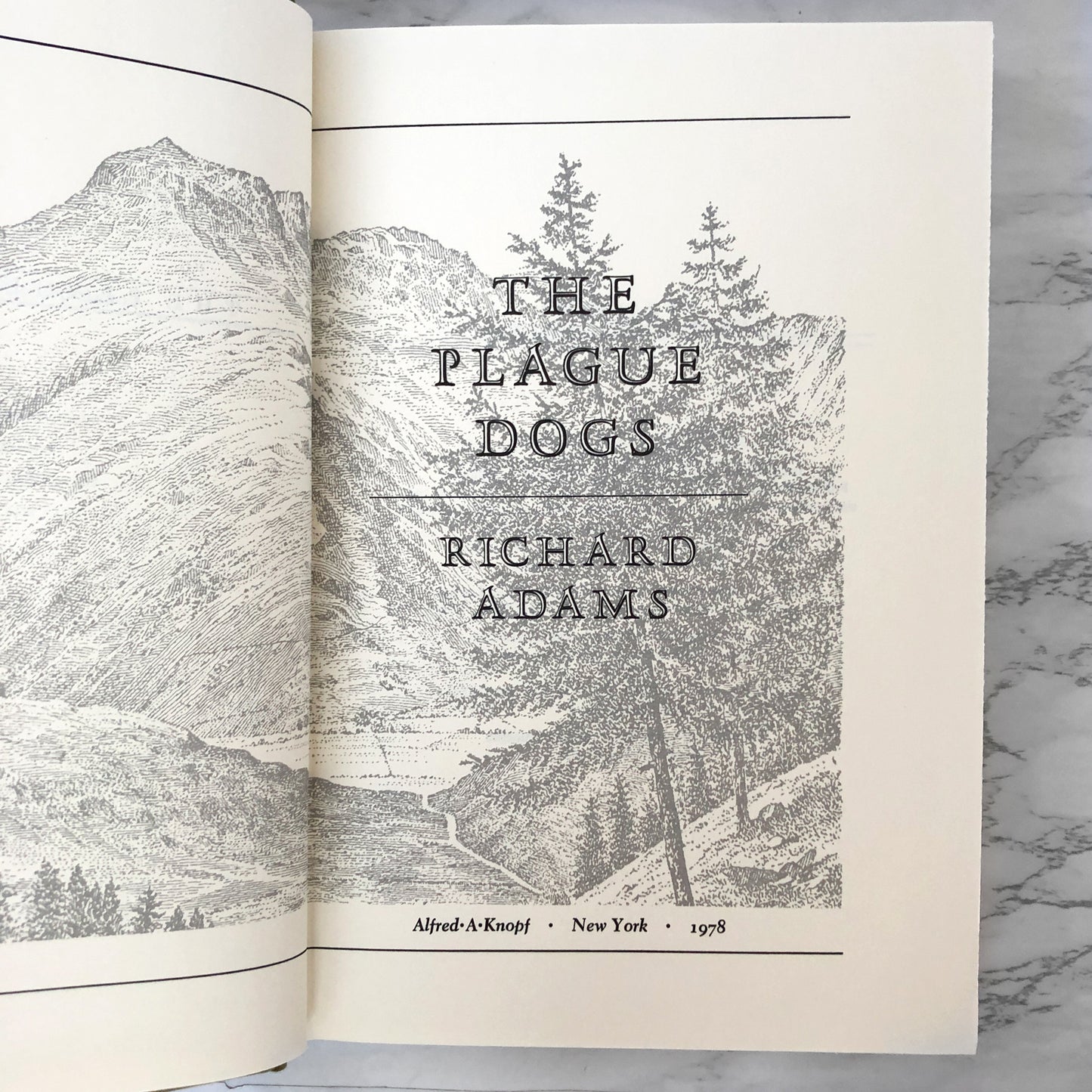 The Plague Dogs by Richard Adams [FIRST EDITION / FIRST PRINTING] 1978