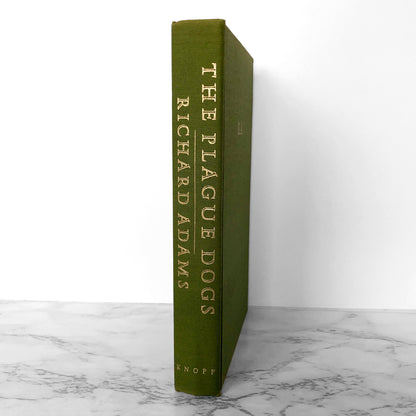 The Plague Dogs by Richard Adams [FIRST EDITION / FIRST PRINTING] 1978
