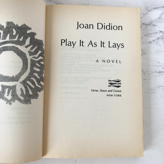 Play it As it Lays by Joan Didion [TRADE PAPERBACK] - Bookshop Apocalypse