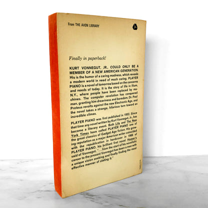Player Piano by Kurt Vonnegut [1967 PAPERBACK] • Avon