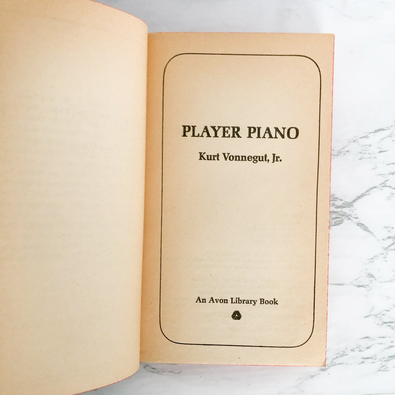 Player piano - Kurt Vonnegut