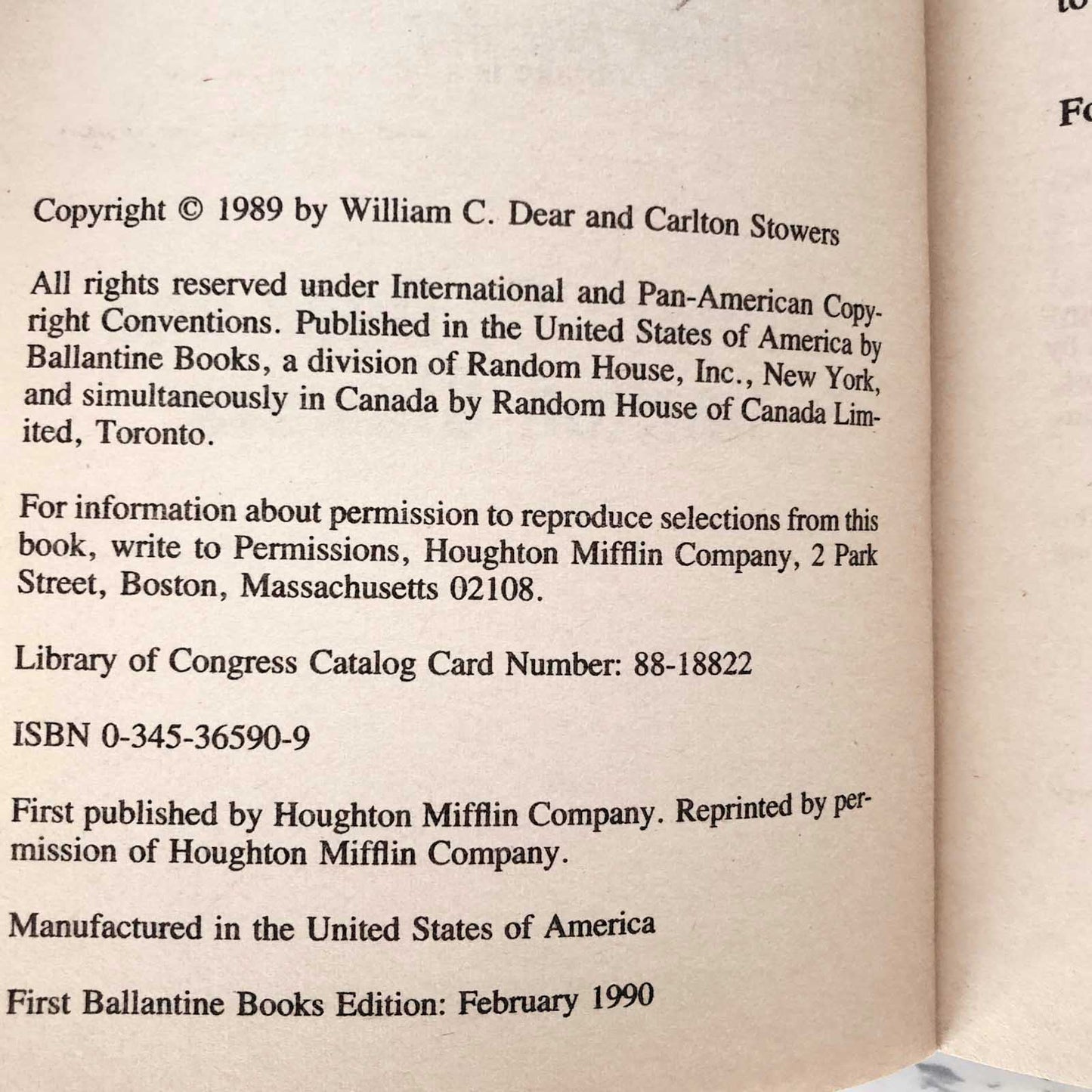 Please Don't Kill Me: The True Story of the Milo Murder by William C. Dear & Carlton Stowers [1990 PAPERBACK]