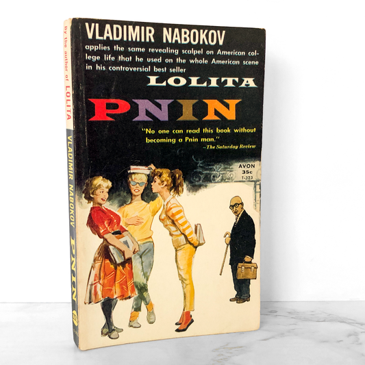 Pnin by Vladimir Nabokov [FIRST U.S. PAPERBACK PRINTING] 1957 • Avon