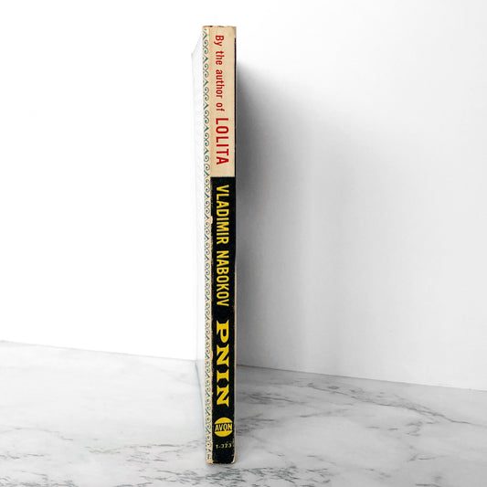 Pnin by Vladimir Nabokov [FIRST U.S. PAPERBACK PRINTING] 1957 • Avon