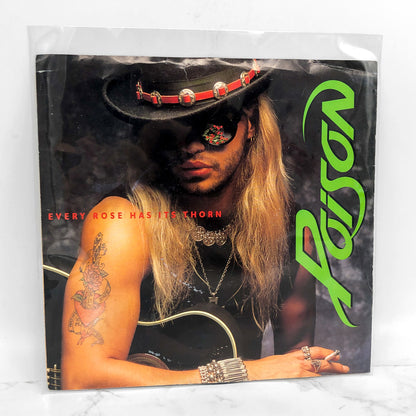 Poison – Every Rose Has Its Thorn [7" VINYL SINGLE] 1988 • Enigma X Capitol