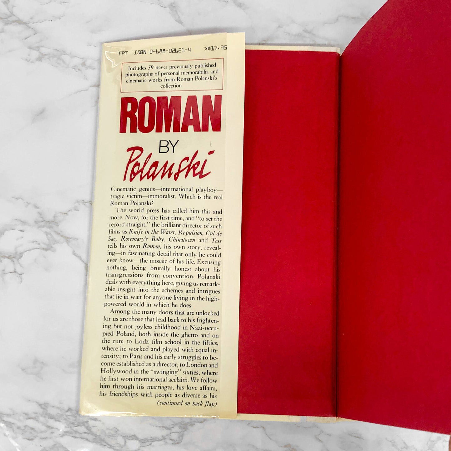 Roman by Roman Polanski [FIRST EDITION • FIRST PRINTING] 1984