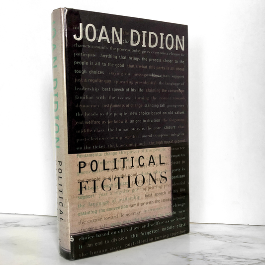 Political Fictions by Joan Didion SIGNED! [FIRST EDITION / FIRST PRINTING]