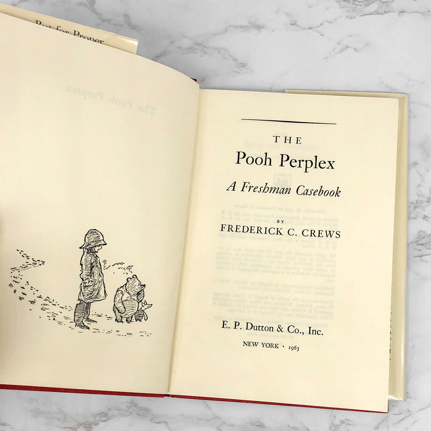The Pooh Perplex by Frederick C. Crews [FIRST EDITION • FIRST PRINTING] 1963