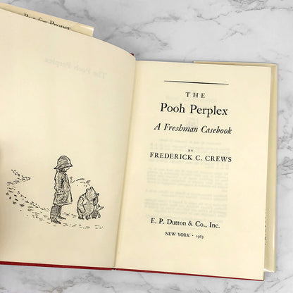 The Pooh Perplex by Frederick C. Crews [FIRST EDITION • FIRST PRINTING] 1963