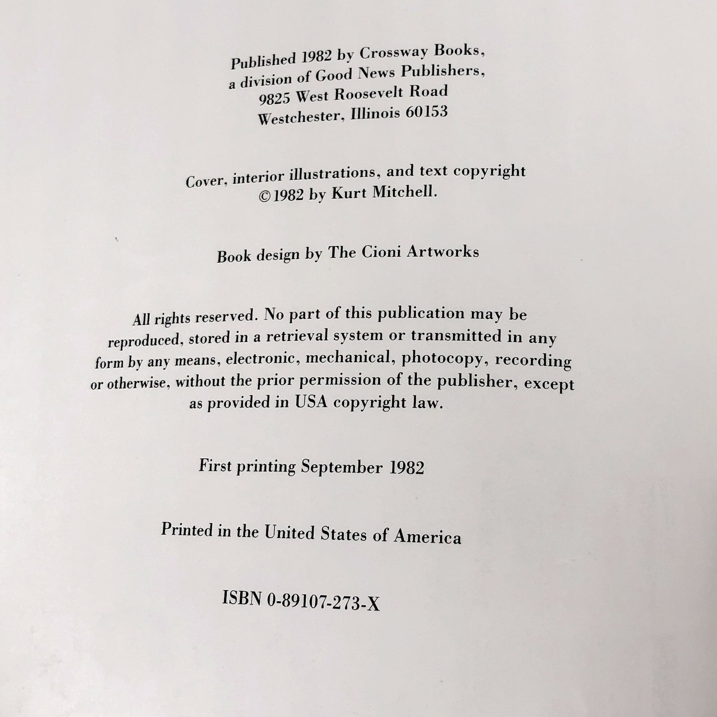 Poor Ralph by Kurt Mitchell [FIRST EDITION • FIRST PRINTING] 1982 • Crossway