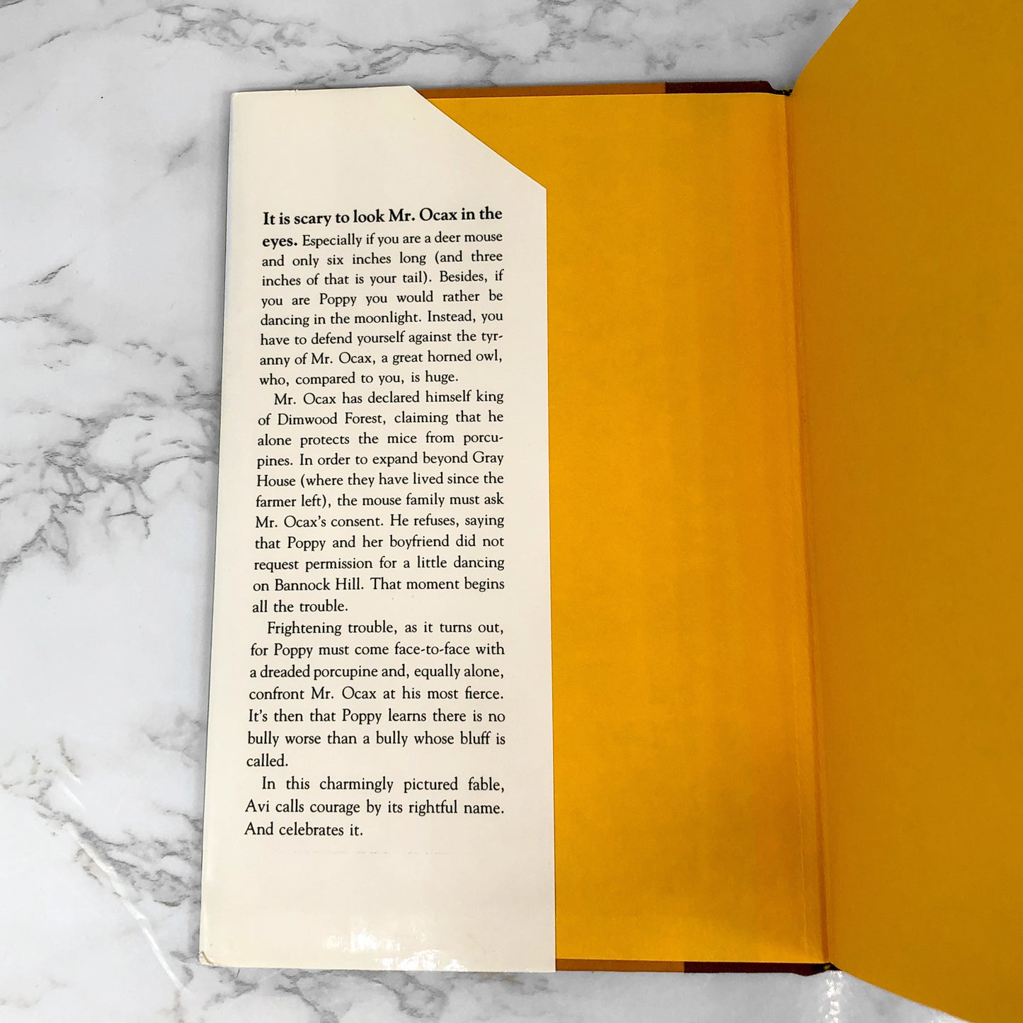 Poppy by Avi [FIRST EDITION] 1995