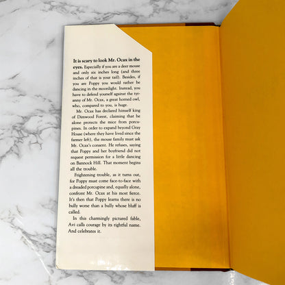 Poppy by Avi [FIRST EDITION] 1995