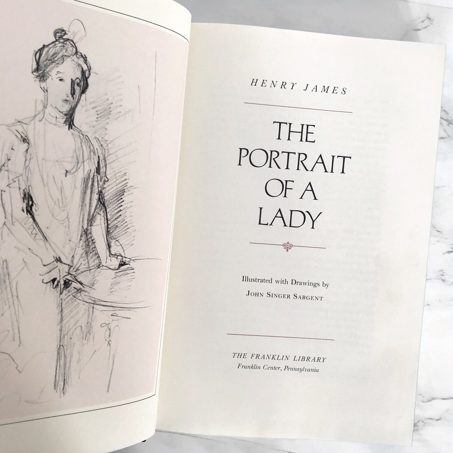 The Portrait of a Lady by Henry James [THE FRANKLIN LIBRARY / 1983]