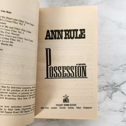 Possession by Ann Rule [1997 PAPERBACK]
