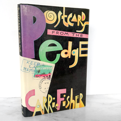 Postcards from the Edge by Carrie Fisher [FIRST EDITION] 1987 • Simon & Schuster