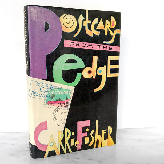 Postcards from the Edge by Carrie Fisher [FIRST EDITION] 1987 • Simon & Schuster