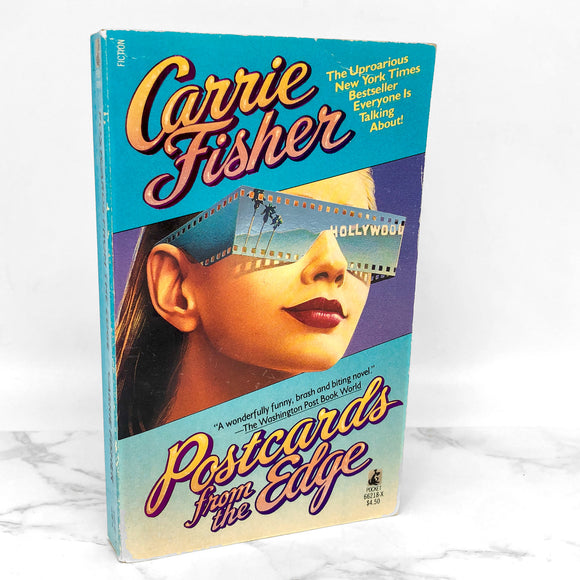 Postcards from the Edge by Carrie Fisher [FIRST PAPERBACK PRINTING] 1988
