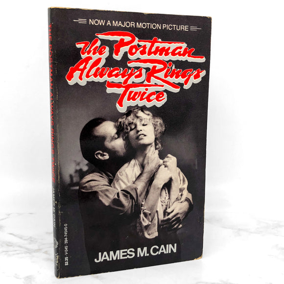 The Postman Always Rings Twice by James M. Cain [MOVIE TIE-IN PAPERBACK] 1981 • Vintage