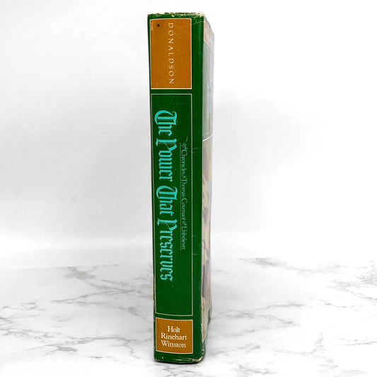 The Power That Preserves by Stephen R. Donaldson [1977 HARDCOVER]  *See Condition